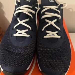 Nike Navy and White Athletic Shoes